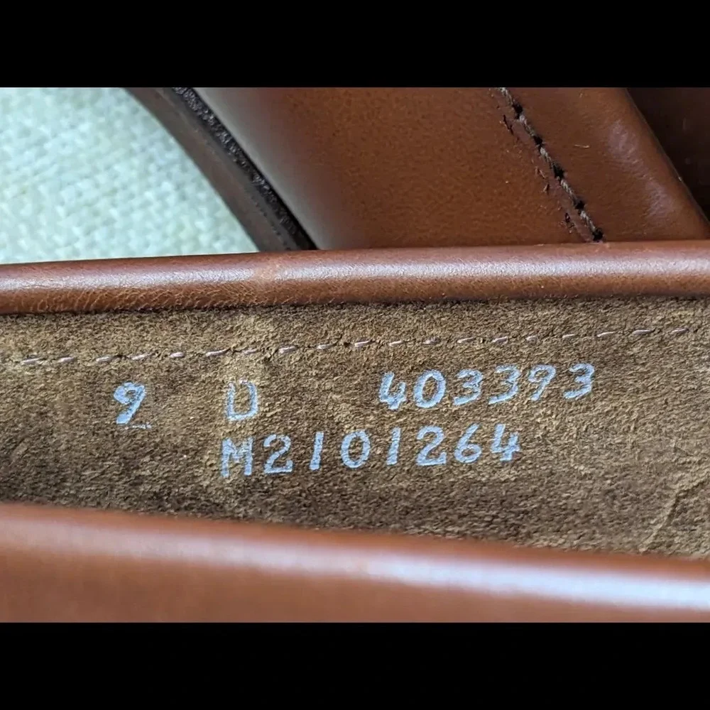 Polo Ralph Lauren Bench Made USA Admiralty Beefroll Penny Loafers Sz 9 NIB - Picture 10 of 14